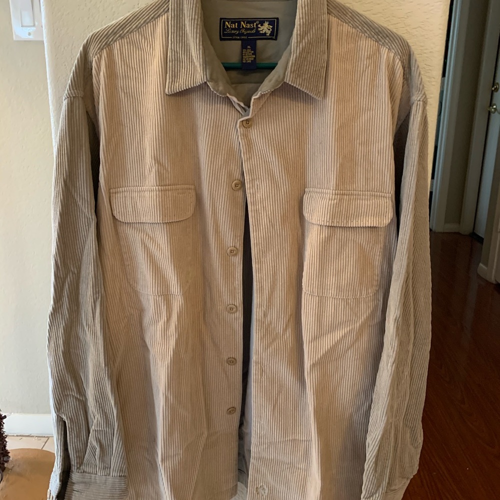 Long sleeve Nat Nast button down shirt